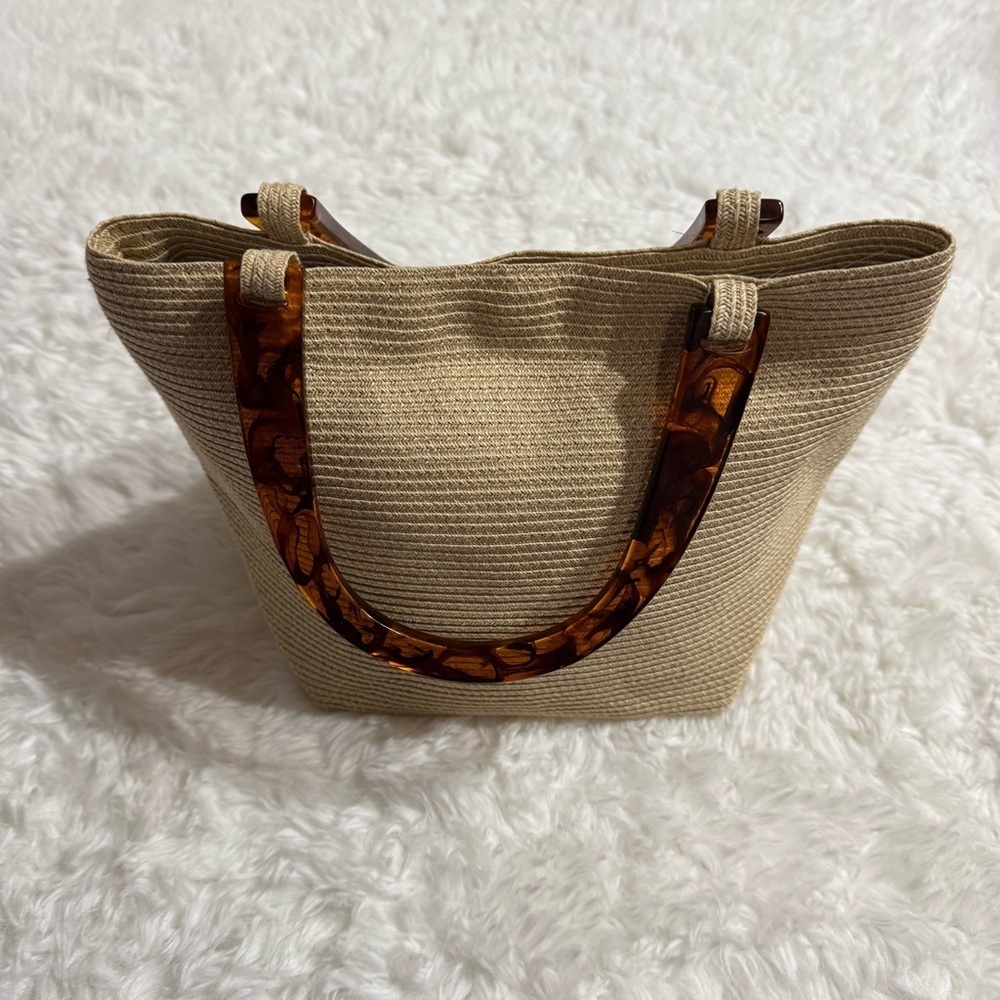 Talbots Tote Bag in Cream